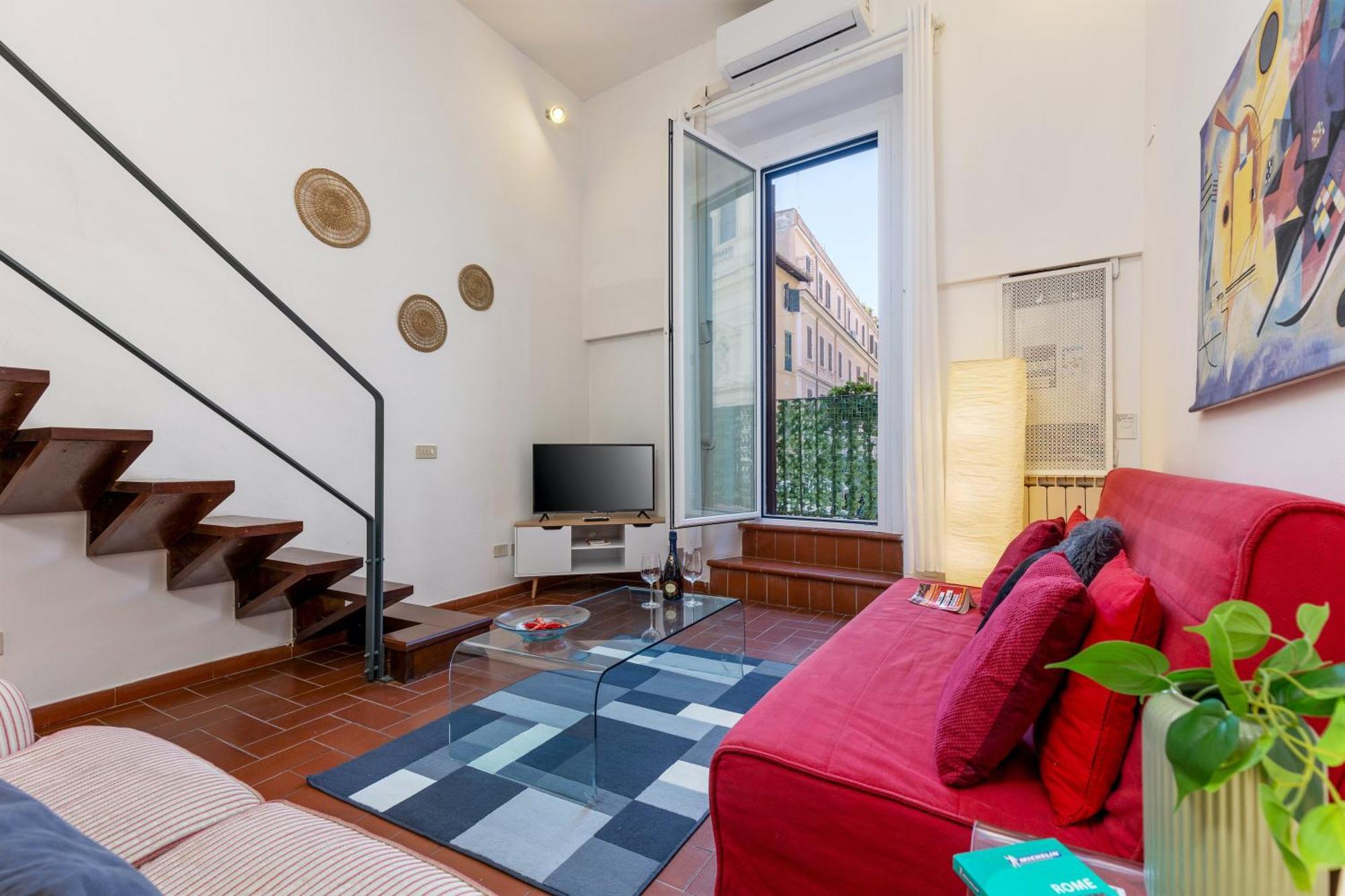 As Feel - Designer Two-level In The Heart Of Trastevere