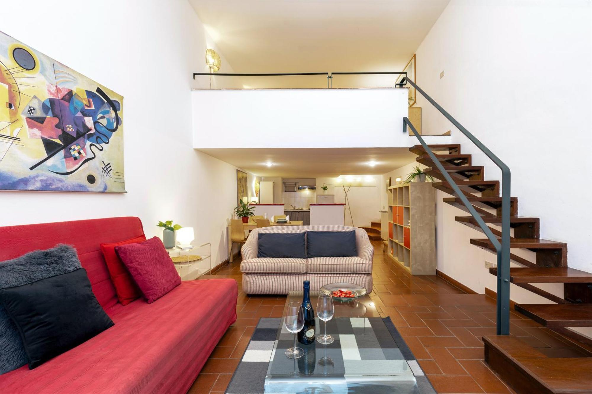 As Feel - Designer Two-level In The Heart Of Trastevere Apartment *