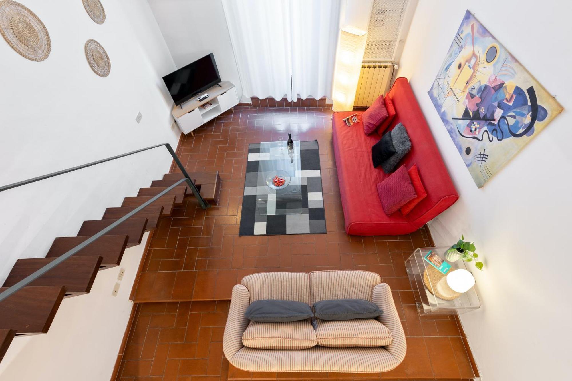 As Feel - Designer Two-level In The Heart Of Trastevere Apartment Rom
